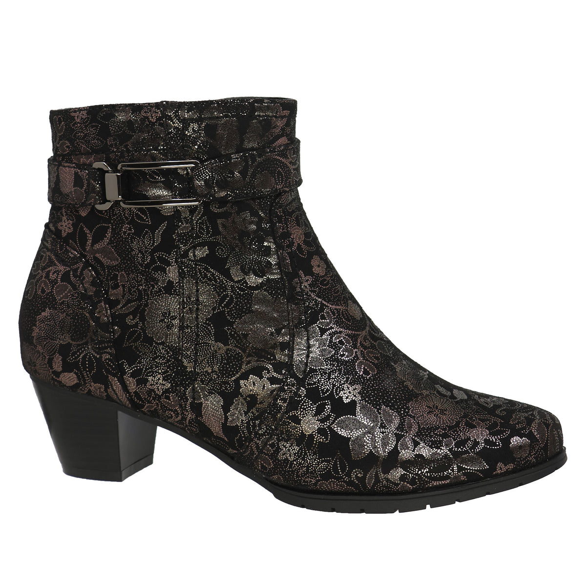 TAXI BOOTS METALLIC PRINTED