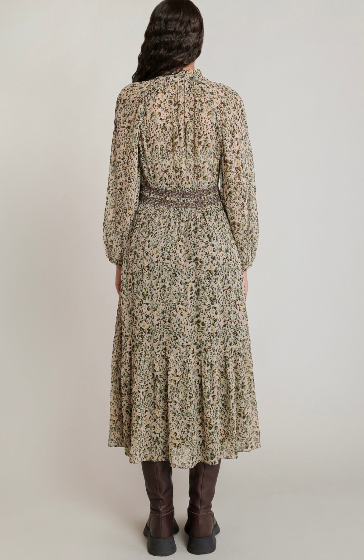 DEX DRESS SMOCKED WAIST