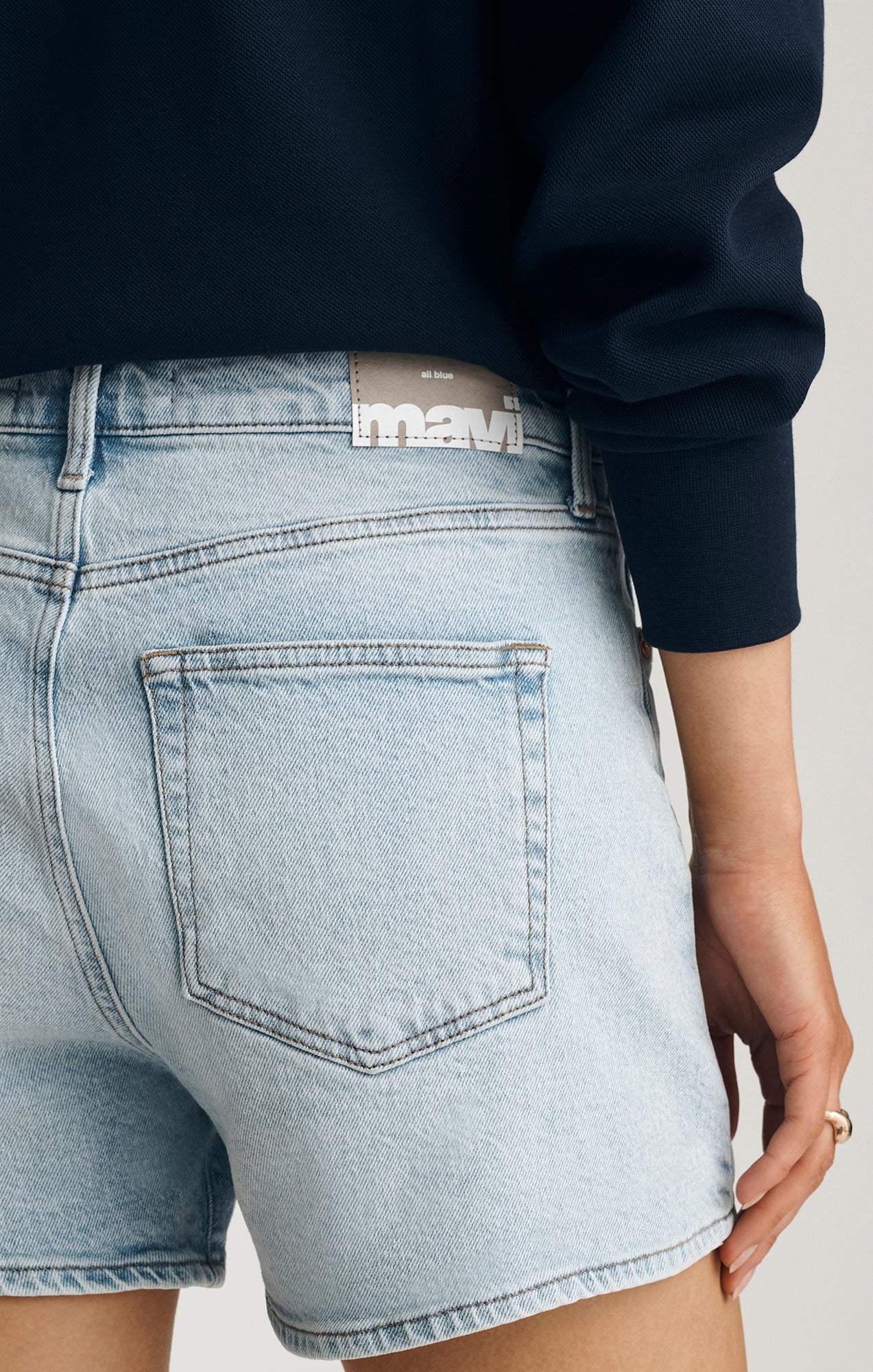 MAVI HIGH RISE RELAXED SHORT