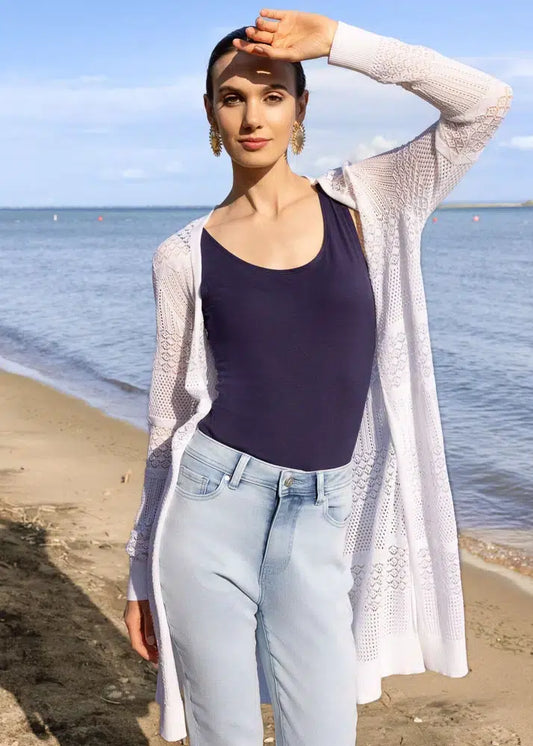 ALISON SHERI CROCHET CARDIGAN