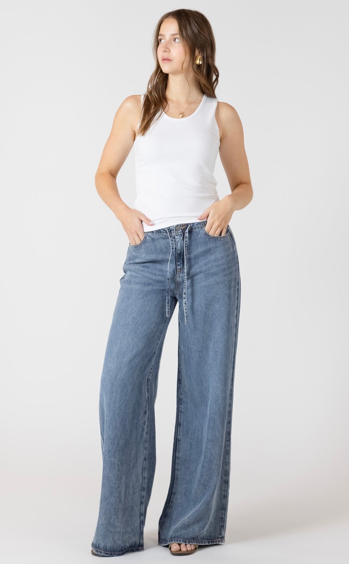 DEX TANK TOP RIBBED