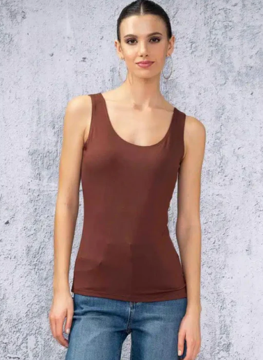 ALISON SHERI BASIC TANK TOP