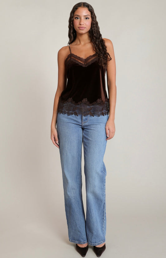 DEX CAMISOLE VELVET& LACE