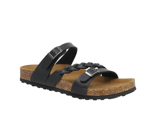 LADY COMFORT BRAIDED STRAP SANDAL
