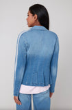RENUAR DENIM BUTTON FRONT BLAZER
