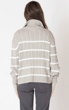 DEX HALF ZIP CABLE SWEATER