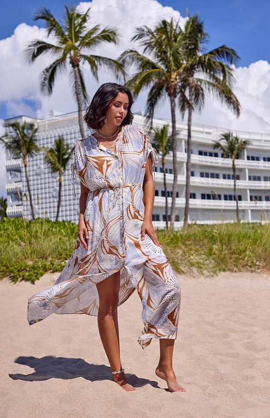 TRIBAL MAXI DRESS