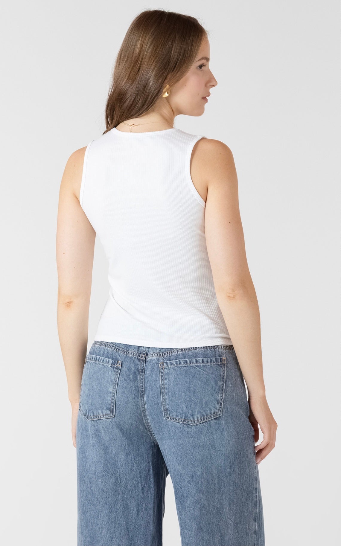 DEX TANK TOP RIBBED