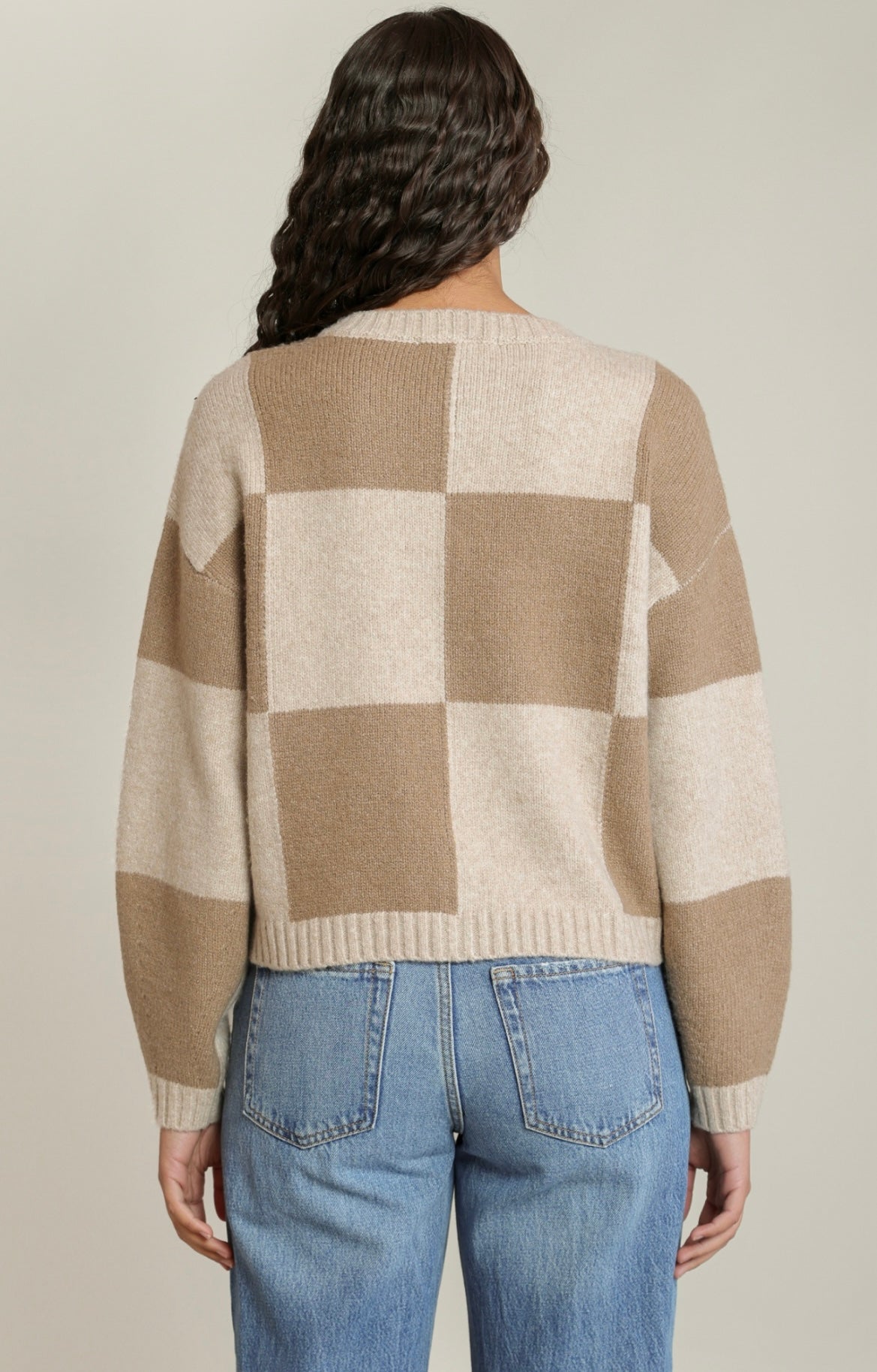 DEX CARDIGAN COLOR BLOCK