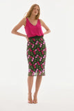 JOSEPH R EMBROIDERED SKIRT