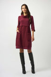 JOSEPH R DRESS MIXED FABRICS
