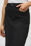 JOSEPH RIBKOFF EMBELLISHED SKIRT