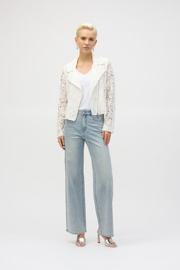 JOSEPH RIBKOFF RHINESTONE JEANS