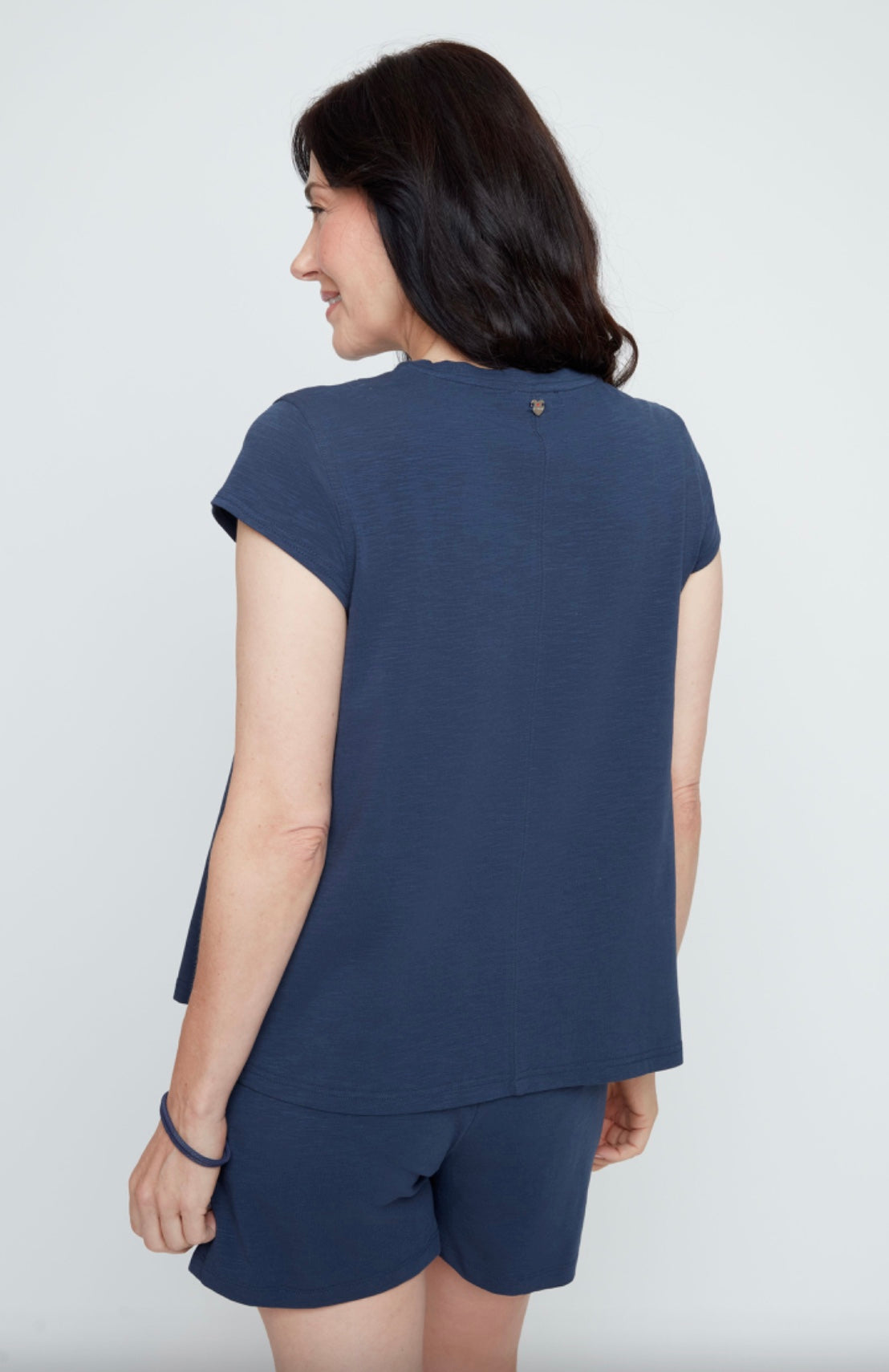 RENUAR CAP SLEEVE T-SHIRT