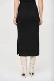 JOSEPH RIBKOFF PULL ON KNIT SKIRT