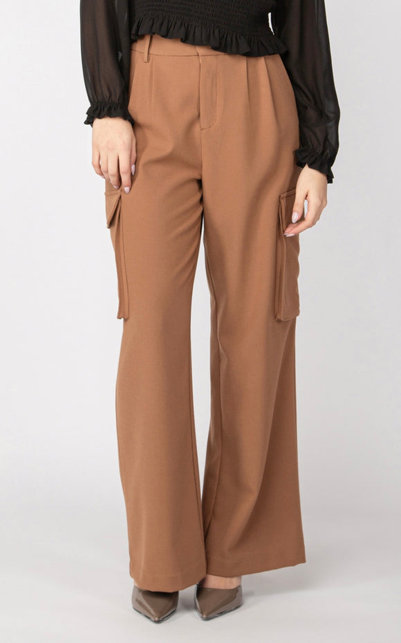 BLACK TAPE CARGO WIDE LEG PANT