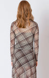 DEX MESH LONG SLEEVE TOP