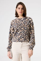 GARCIA LEOPARD SWEATER