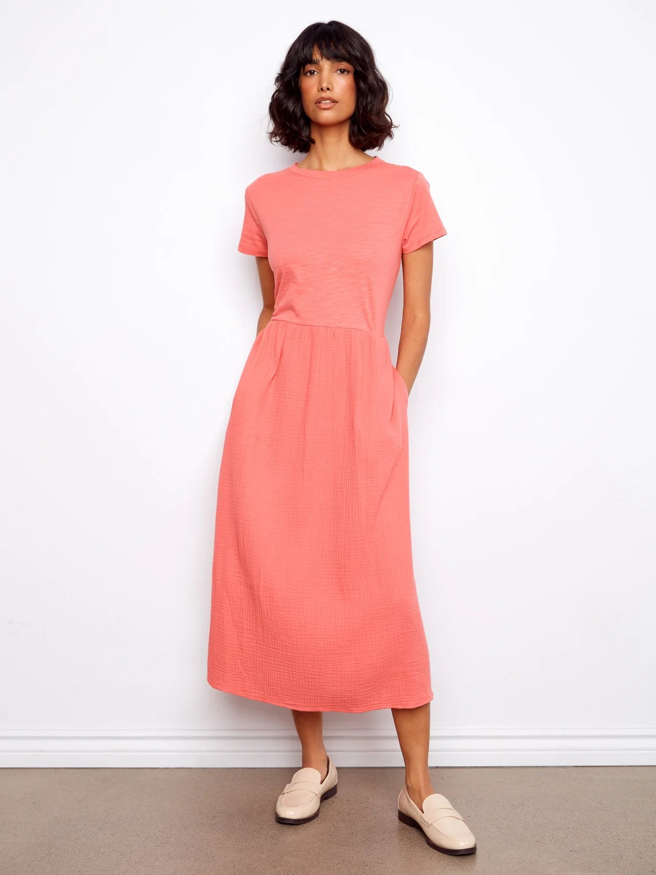 CHAR DRESS SHORT SLEEVE