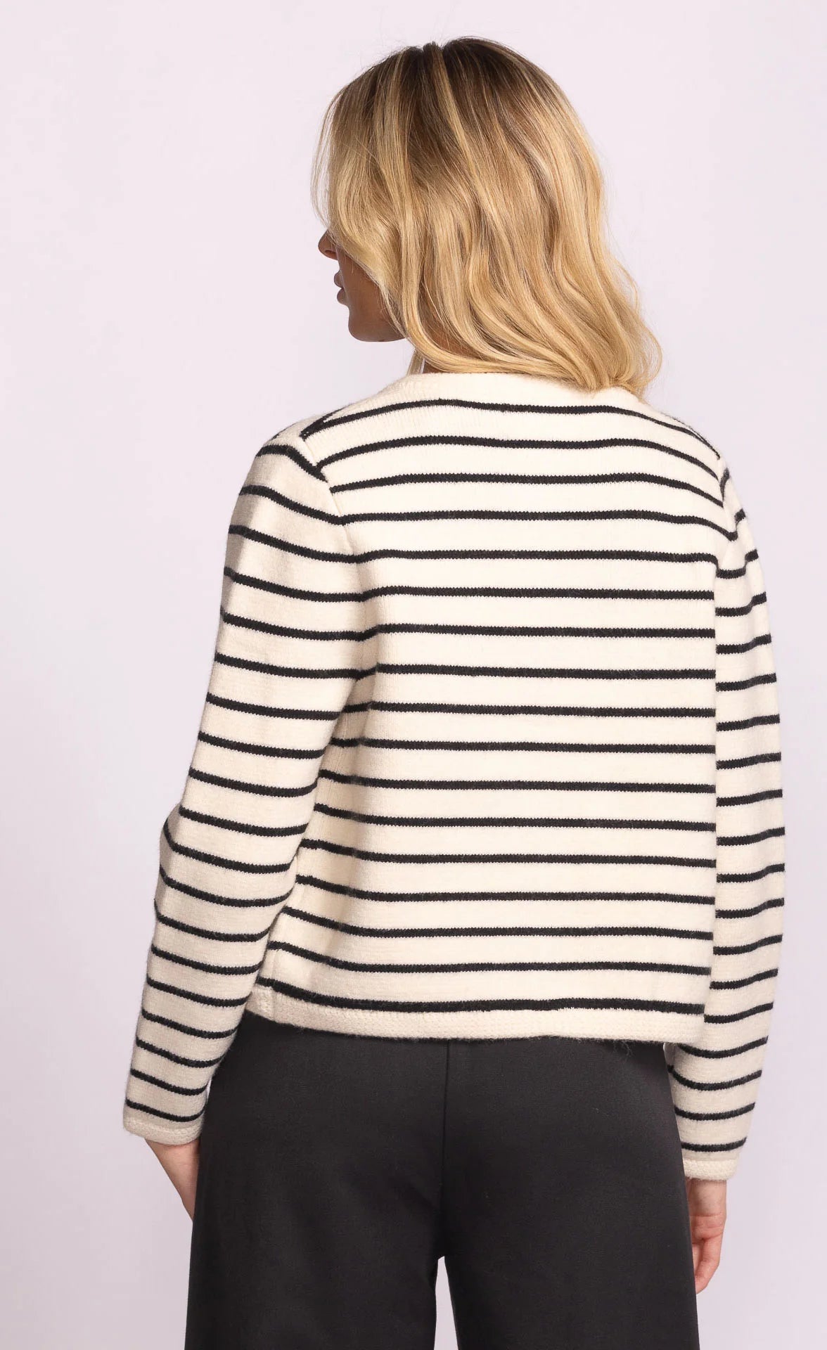 PINK MARTINI BUTTON FRONT CARDIGAN