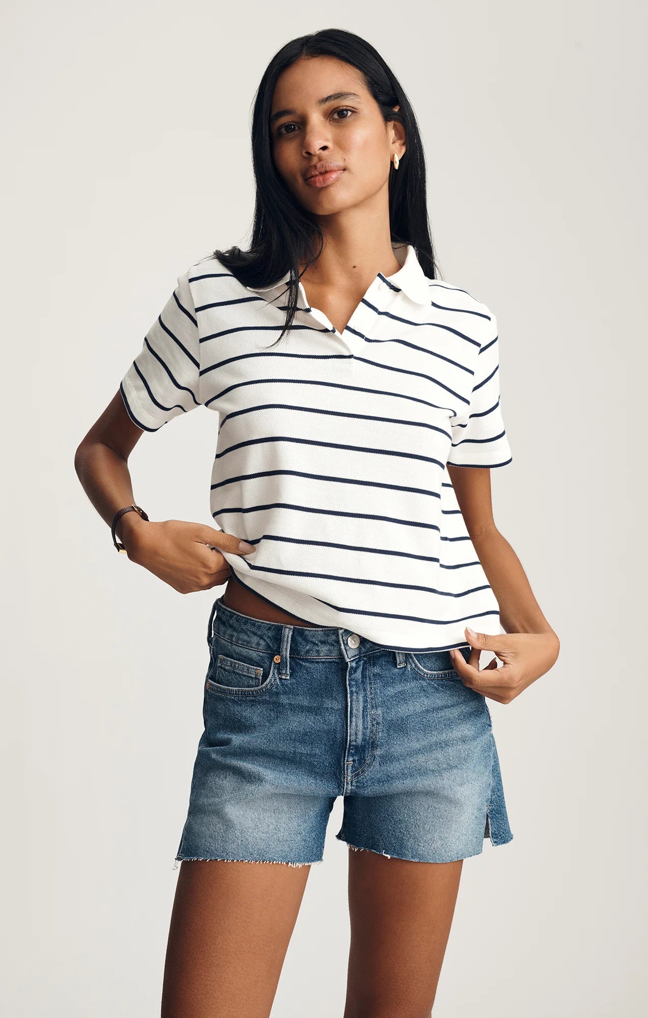 MAVI HIGH RISE RELAXED SHORT