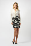 JOSEPH R CHECKERED SKIRT