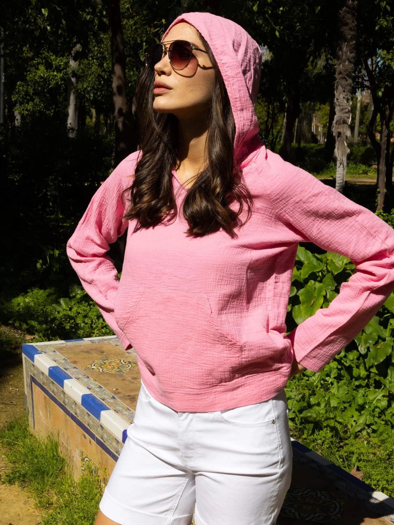 CHAR COTTON HOODIE