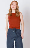 DEX RIBBED TANK TOP