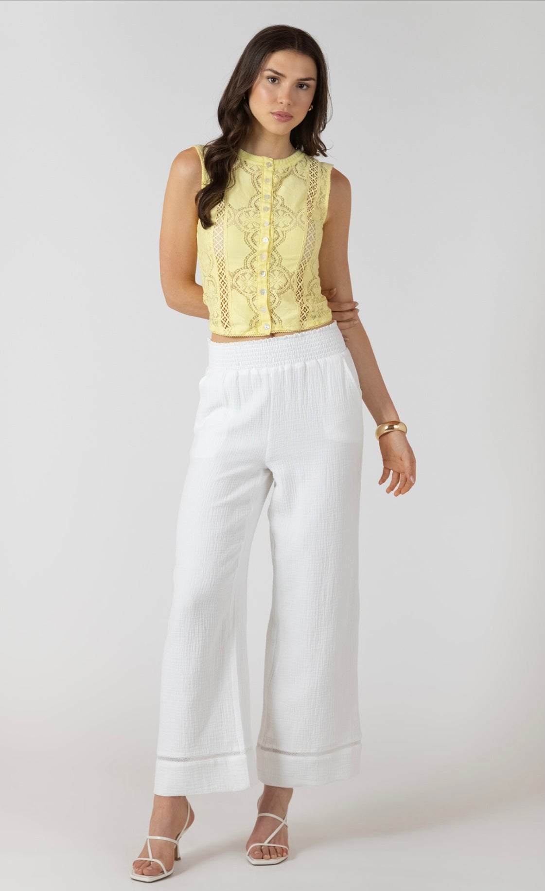 DEX PANT LACE TRIM