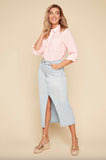 RENUAR JEAN MAXI SKIRT