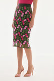 JOSEPH R EMBROIDERED SKIRT