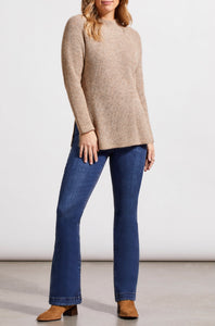 TRIBAL MOCK NECK SWEATER