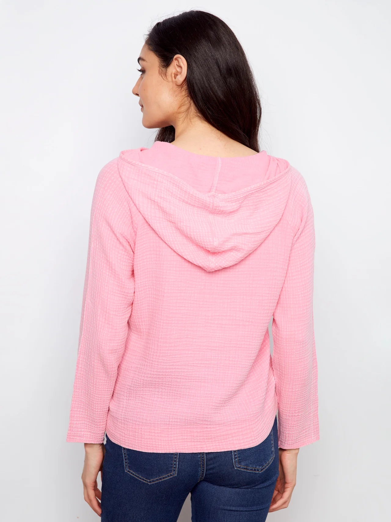 CHAR COTTON HOODIE