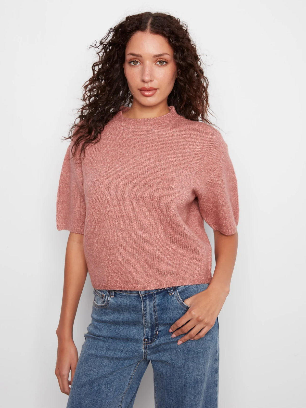 CHAR SWEATER ELBOW SLEEVE
