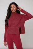 RENUAR SWEATER FRONT SLIT