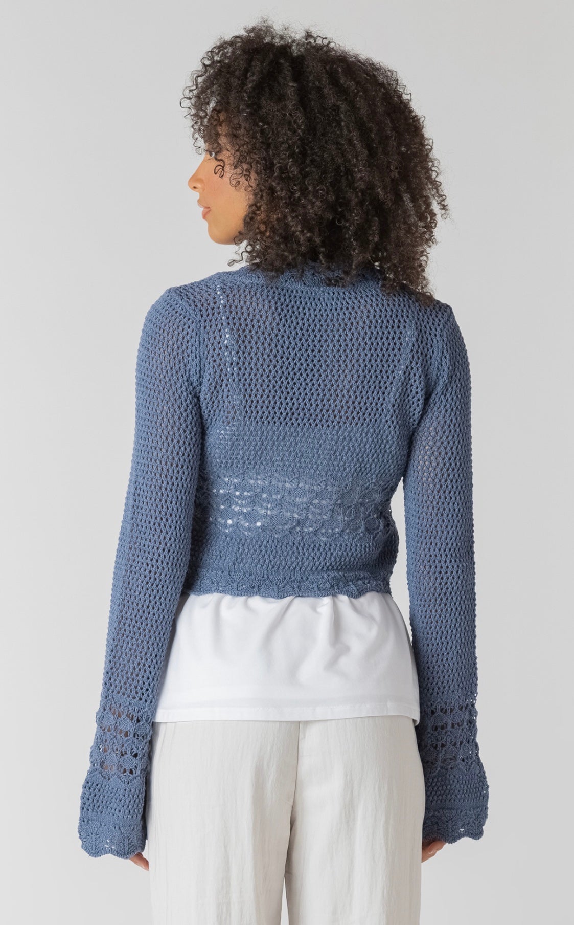 ROOM 34 CARDIGAN TIE FRONT
