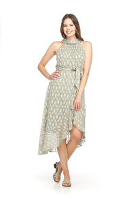 PAPILLON HALTER NECK DRESS