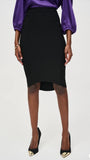 JOSEPH R Hi-LO HEM SKIRT