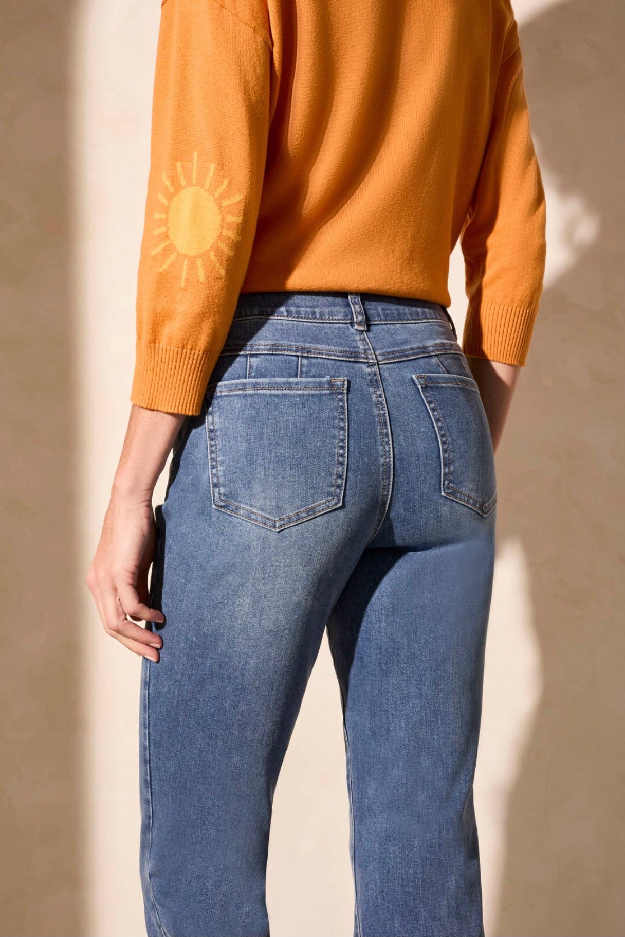 TRIBAL SOPHIA CURVY STRAIGHT JEANS