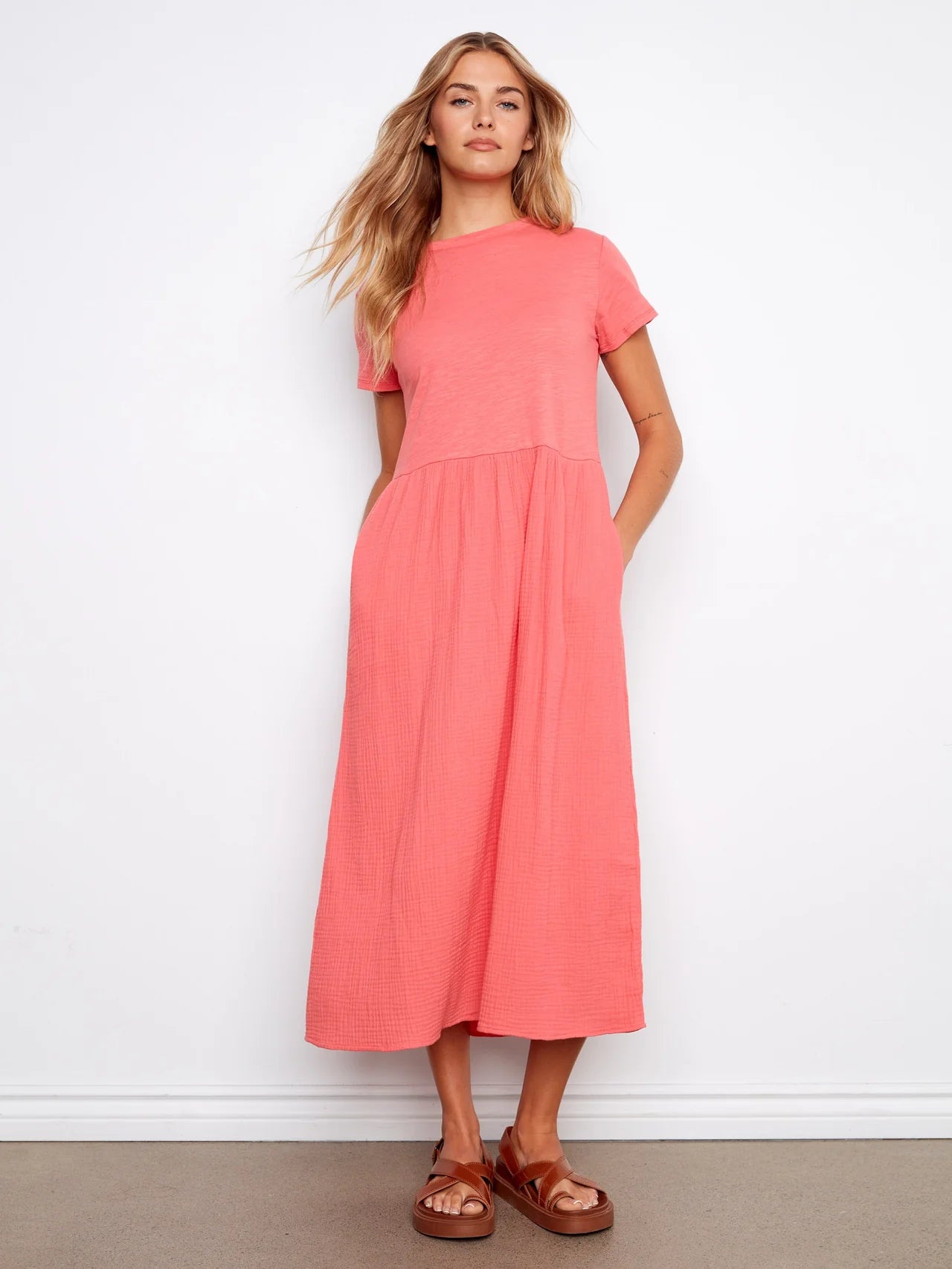 CHAR DRESS SHORT SLEEVE