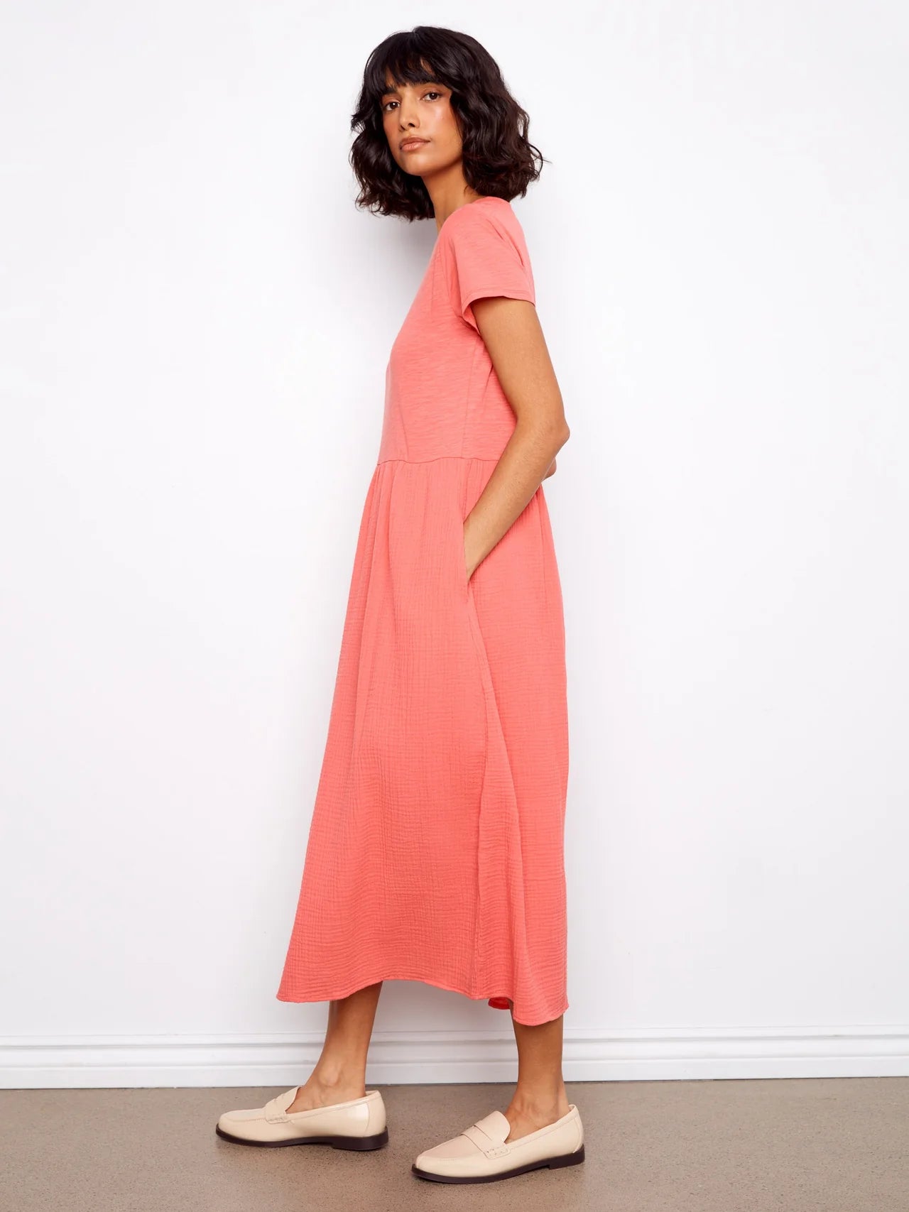 CHAR DRESS SHORT SLEEVE