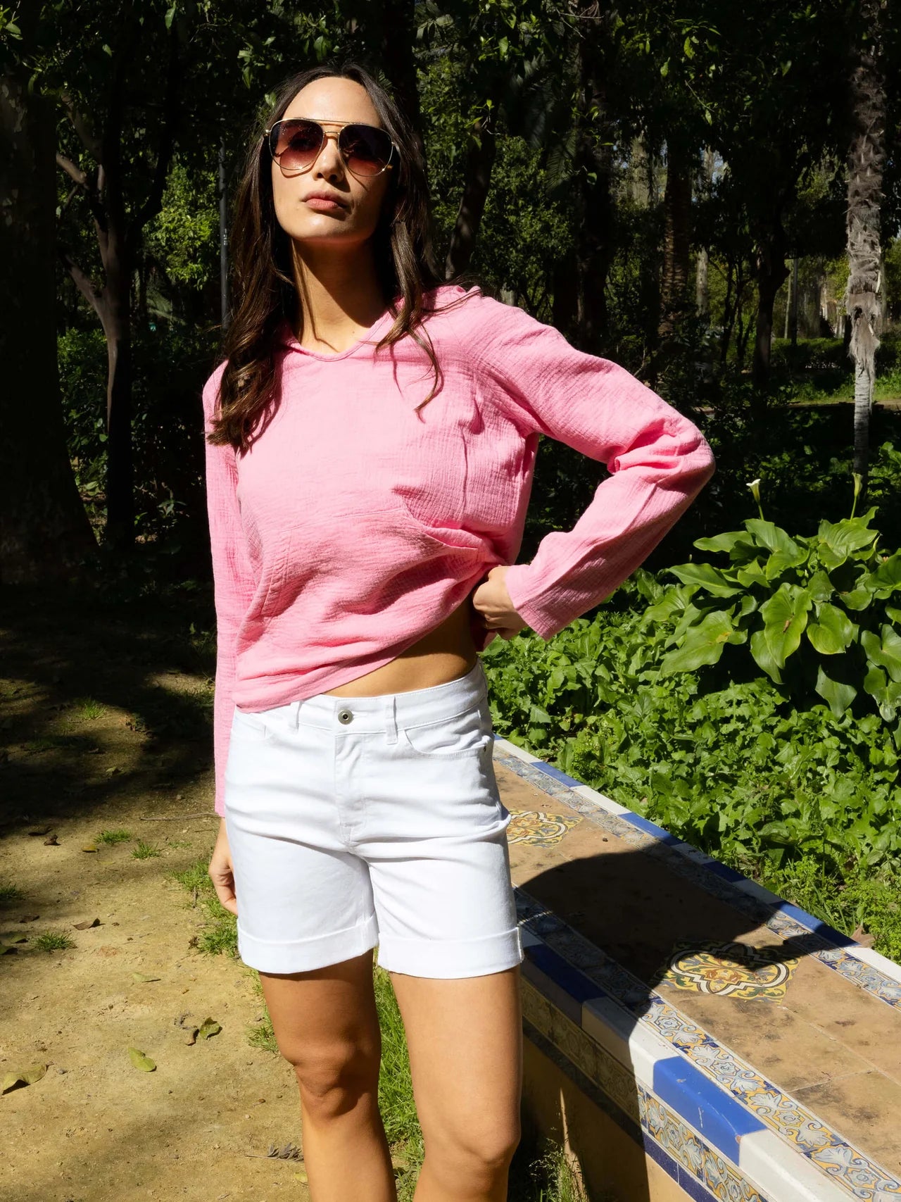 CHAR COTTON HOODIE