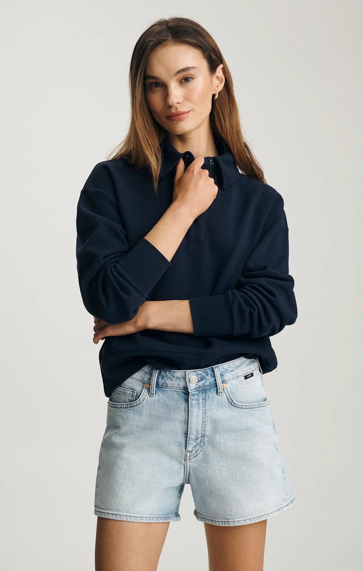 MAVI HIGH RISE RELAXED SHORT