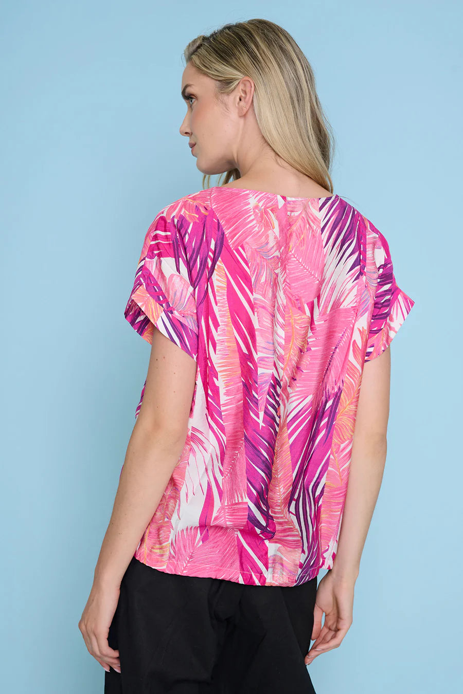 PCDILLY TOP DRAWSTRING HEM