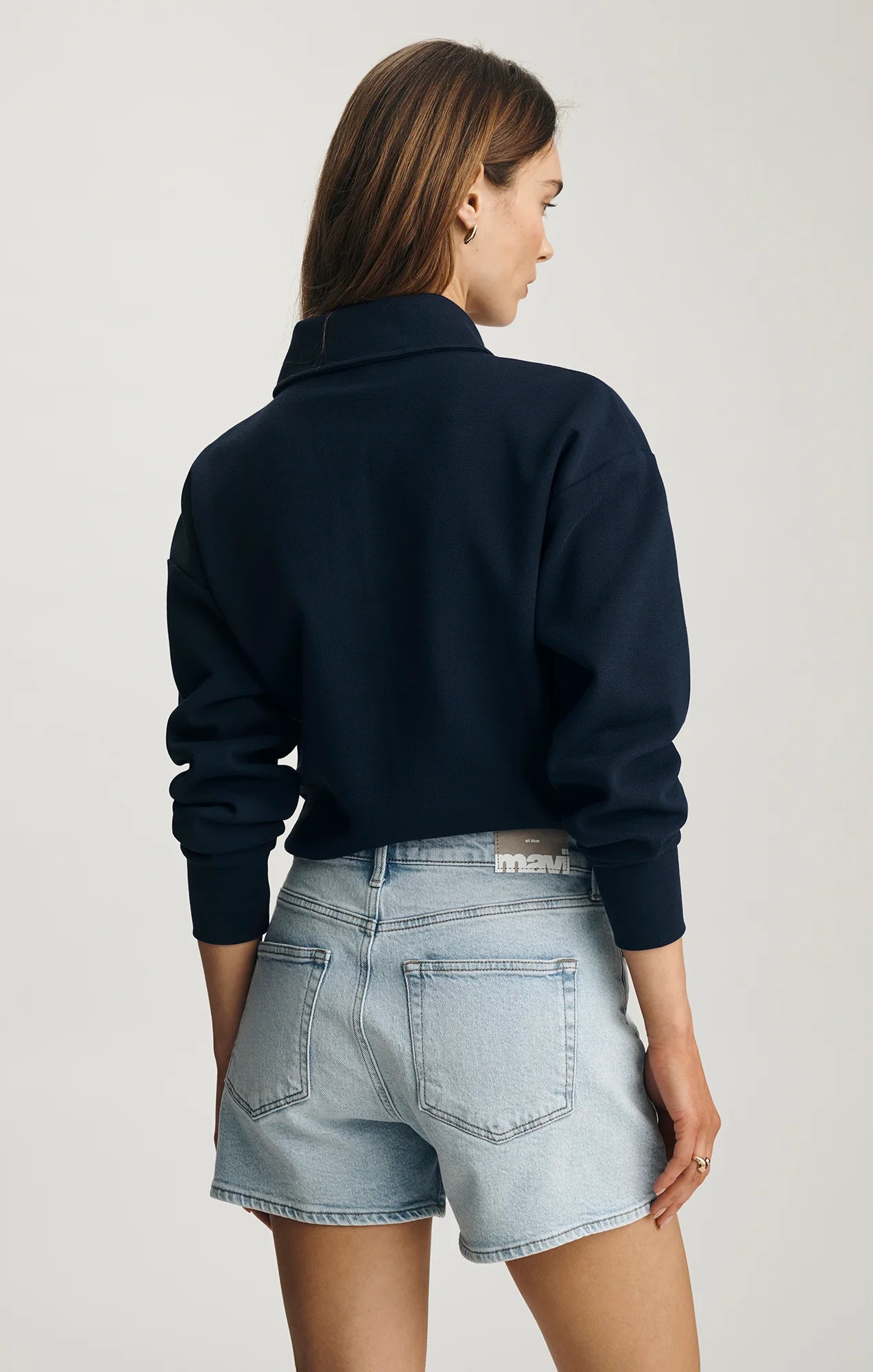 MAVI HIGH RISE RELAXED SHORT