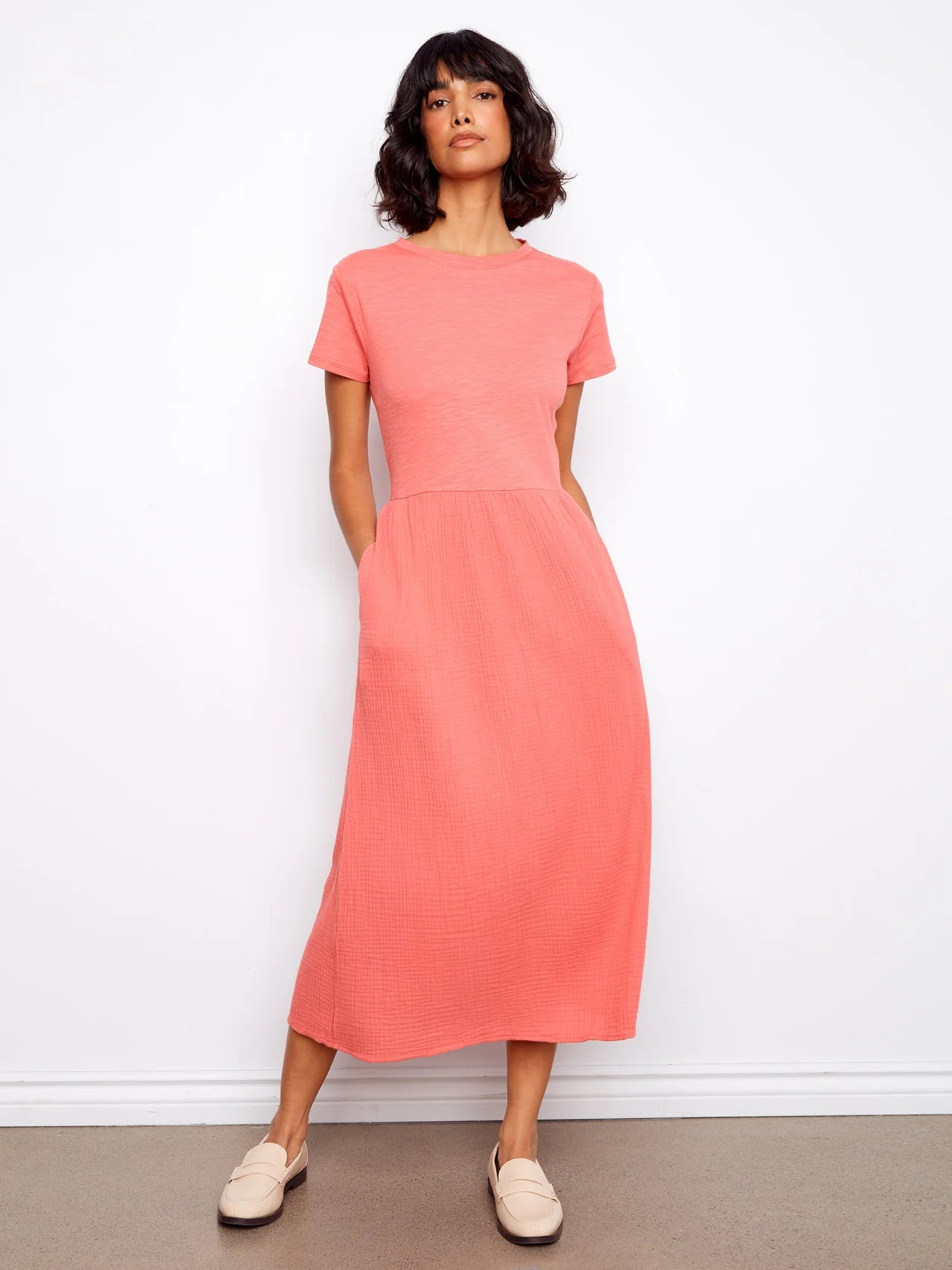 CHAR DRESS SHORT SLEEVE