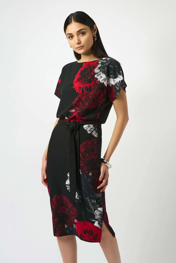 JOSEPH R SHORT SLEEVE DRESS