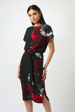 JOSEPH R SHORT SLEEVE DRESS