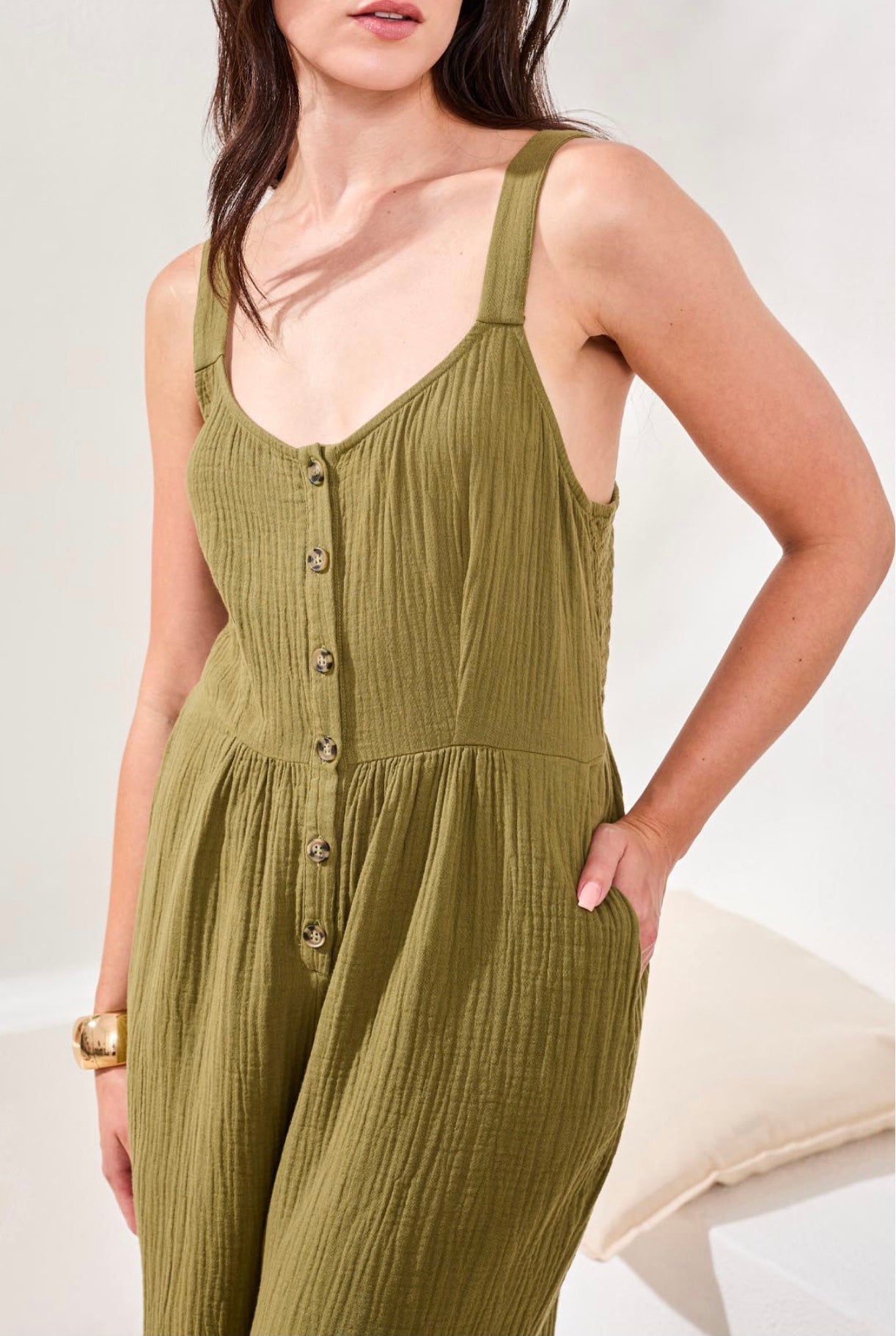 TRIBAL JUMPSUIT ADJUSTABLE STRAPS