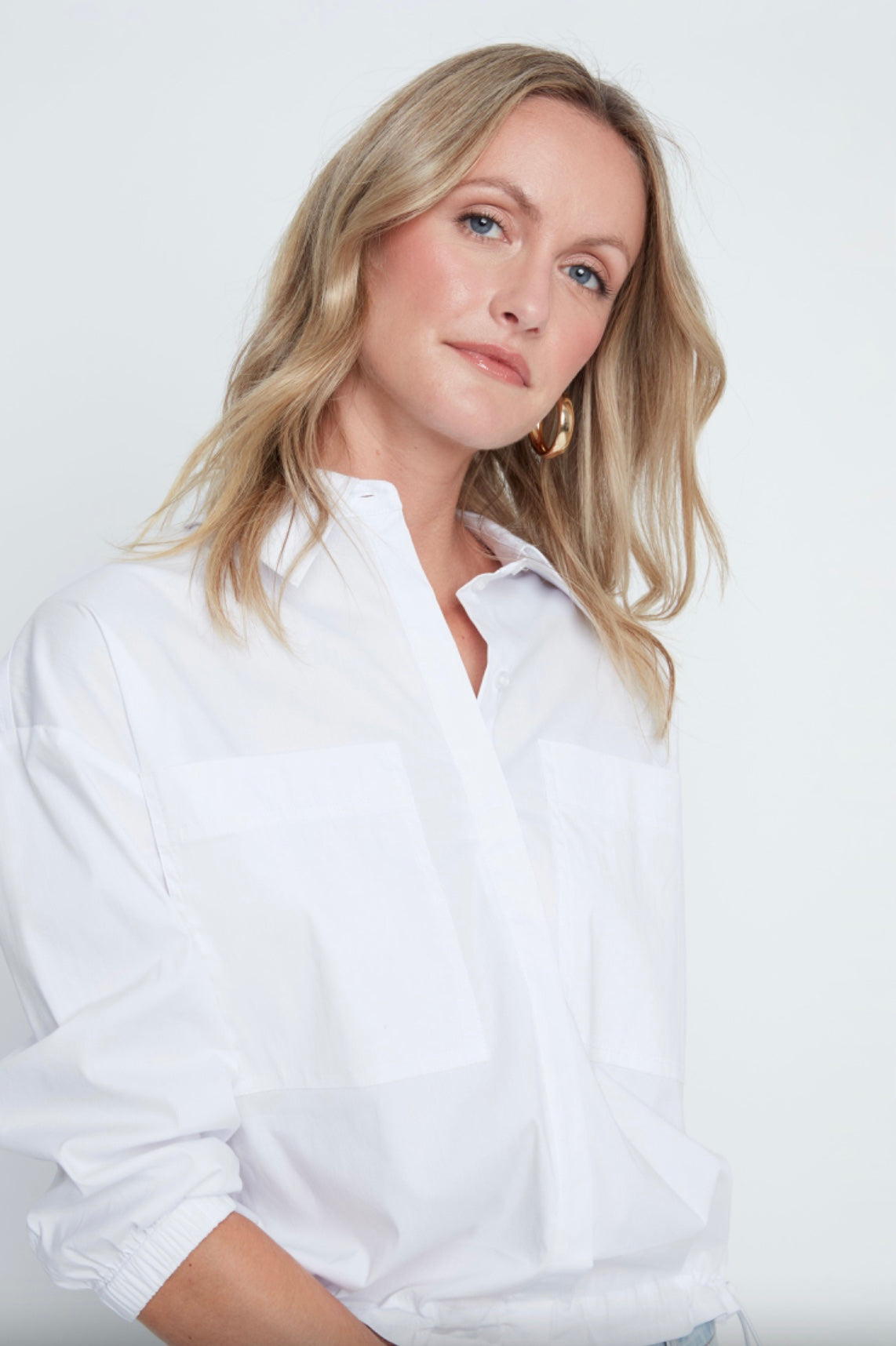 RENUAR SHIRT DRAWSTRING HEM